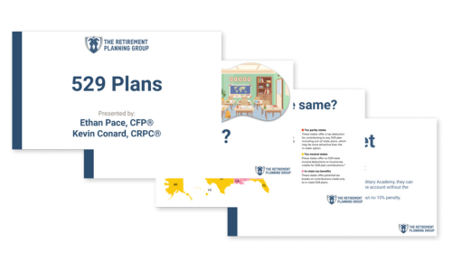 [Webinar] - 529 Plan Feature Image | The Retirement Planning Group